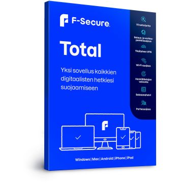 F-secure Total 1 Vuosi / 5 Laitetta