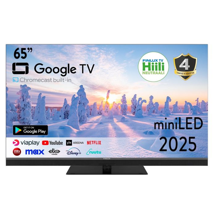 Finlux 65" G12 Miniled Google Tv 65g12.2gcmb