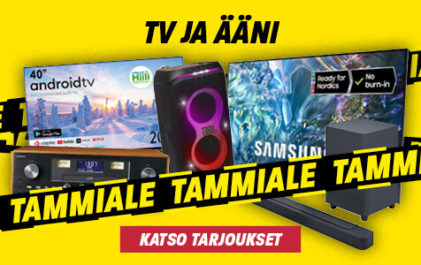 Klikkaa ja katso uusimmat tv ja ääni tarjoukset