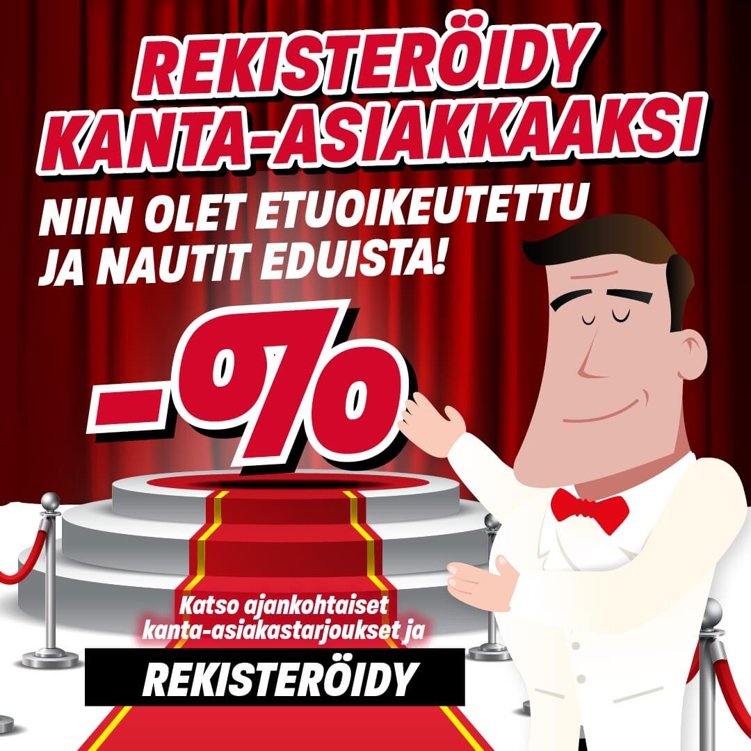 Rekisteröidy kanta-asiakkaaksi, niin olet etuoikeutettu ja nautit eduista! Klikkaa ja katso ajankohtaiset kanta-asiakastarjoukset.