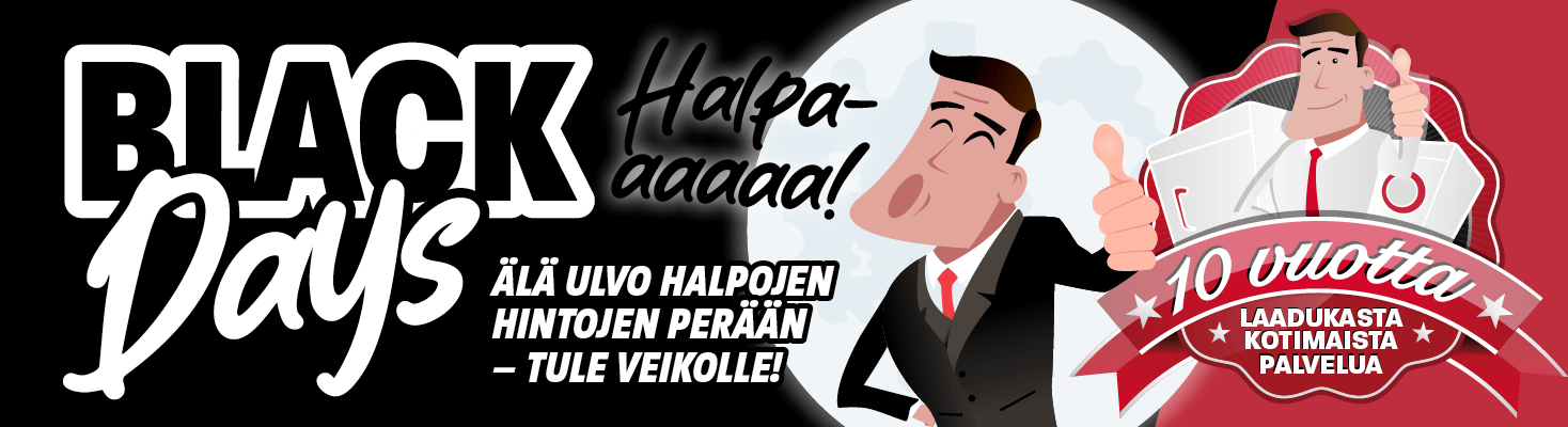 Älä ulvo halpojen hintojen perään - Tule Veikolle!