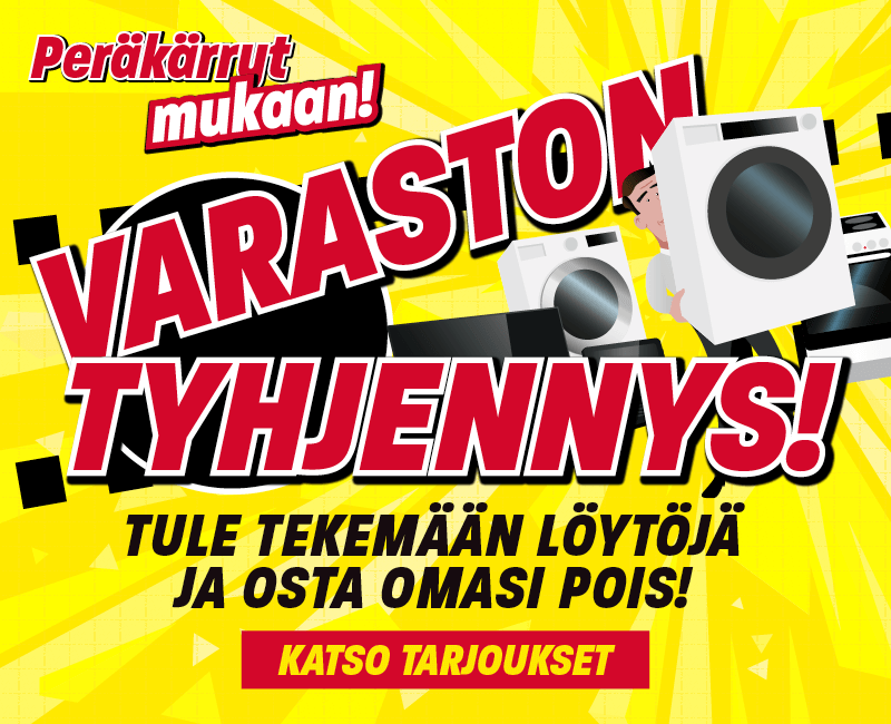 Nyt peräkärryt mukaan! Veikon Koneella on käynnissä varastontyhjennys. Tule tekemään löytöjä ja osta omasi pois!